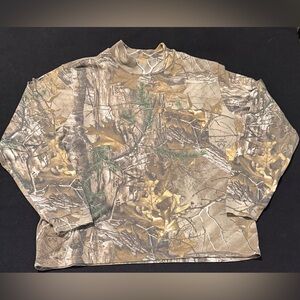 Realtree Camo Shirt Long Sleeve With Front Pocket Men’s 46-48 Extra Large